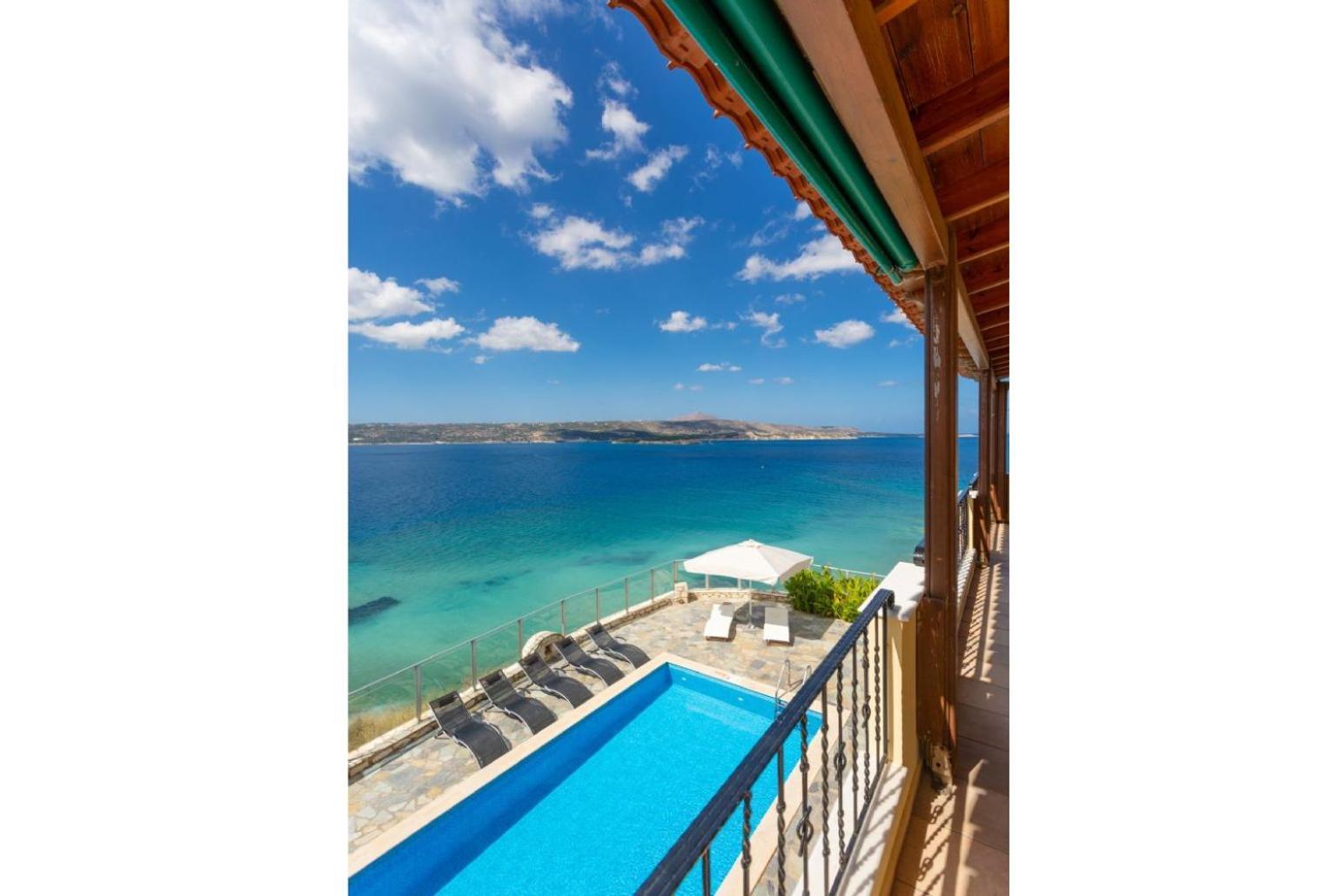 Souda Bay View Villa Kalami  Bagian luar foto