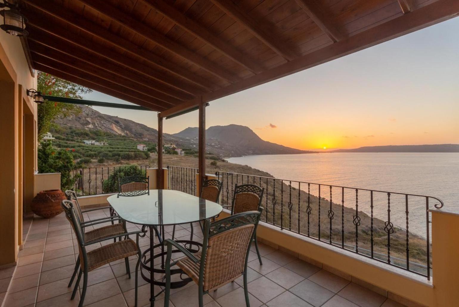 Souda Bay View Villa Kalami  Bagian luar foto