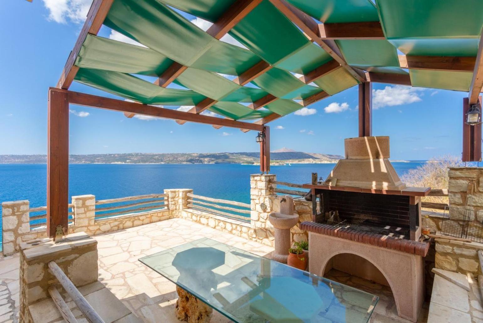 Souda Bay View Villa Kalami  Bagian luar foto